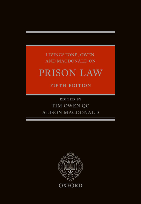 Cover image for book Livingstone, Owen, and Macdonald on Prison Law