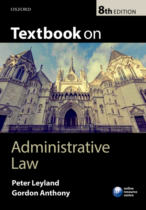 Cover image for book Textbook on Administrative Law