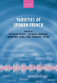 Titelbild: Varieties of Spoken French 1st edition 9780198812104