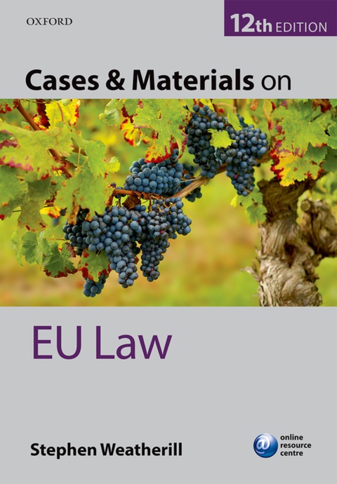 Cover image for book Cases & Materials on EU Law