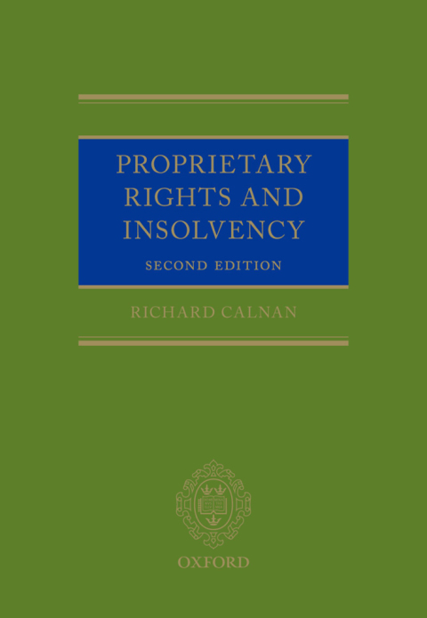 Cover image for book Proprietary Rights and Insolvency