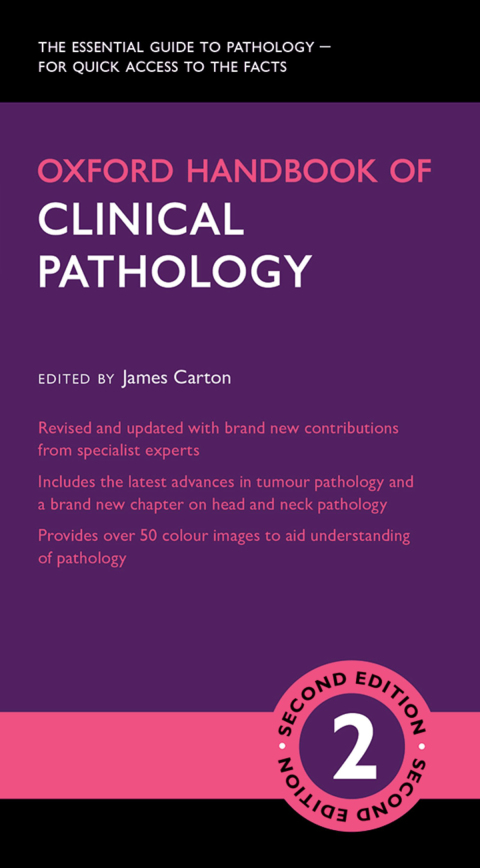 Cover image for book Oxford Handbook of Clinical Pathology