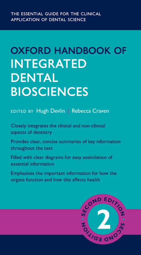 Cover image for book Oxford Handbook of Integrated Dental Biosciences