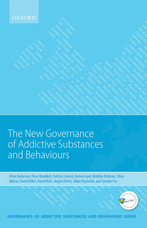 Cover image for book New Governance of Addictive Substances and Behaviours