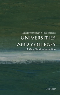 Cover image: The University: A Very Short Introduction 9780198766131