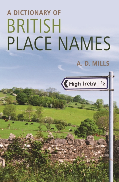 Cover image for book A Dictionary of British Place-Names