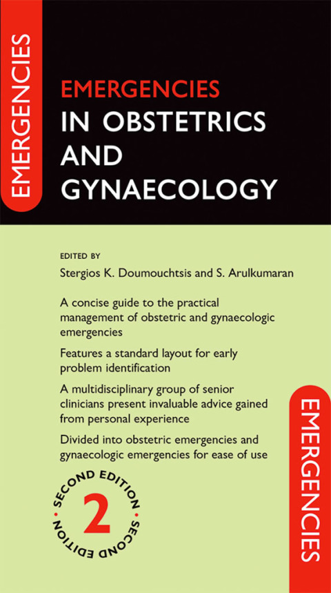 Cover image for book Emergencies in Obstetrics and Gynaecology