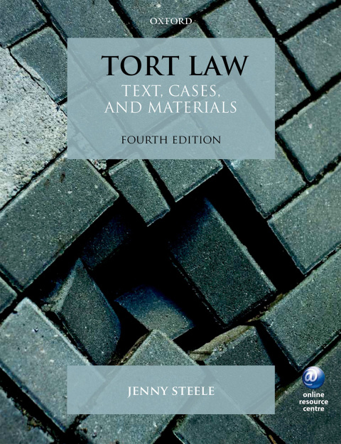 Cover image for book Tort Law