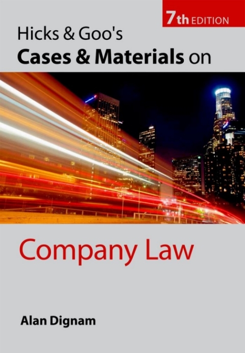 Cover image for book Hicks & Goo's Cases and Materials on Company Law