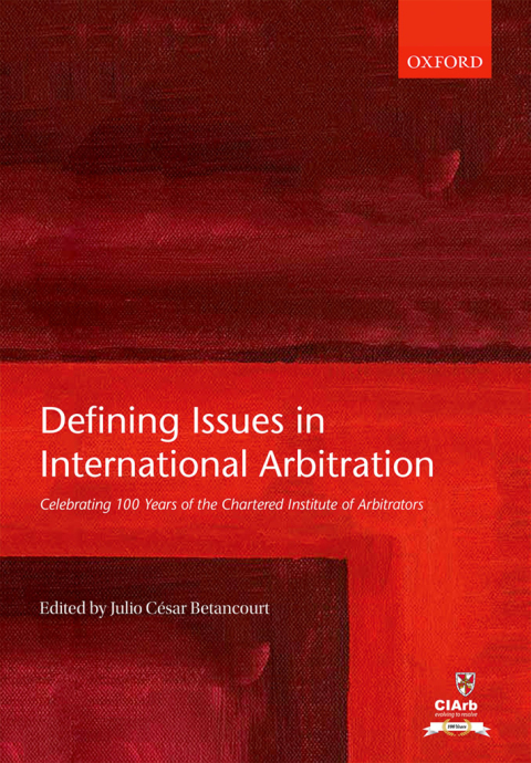 Cover image for book Defining Issues in International Arbitration