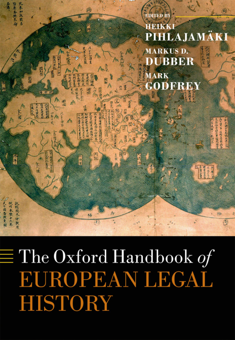 Cover image for book The Oxford Handbook of European Legal History