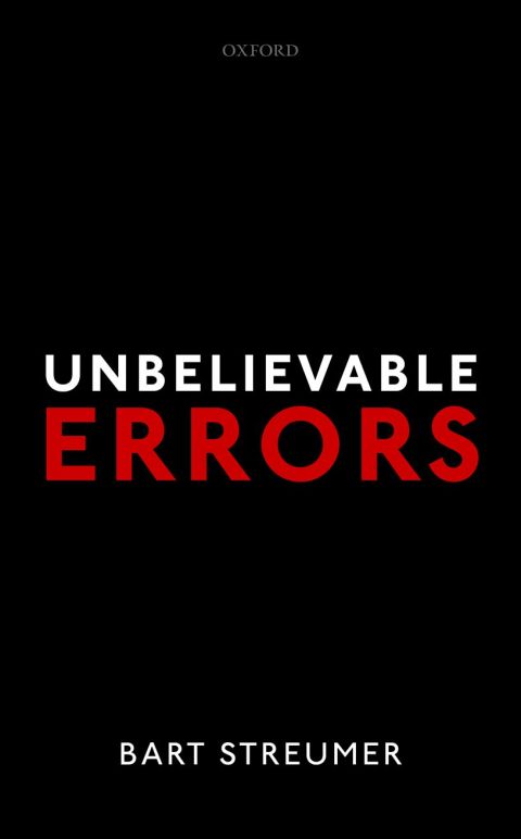 Cover image for book Unbelievable Errors