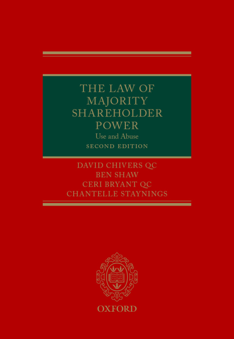 Cover image for book The Law of Majority Shareholder Power