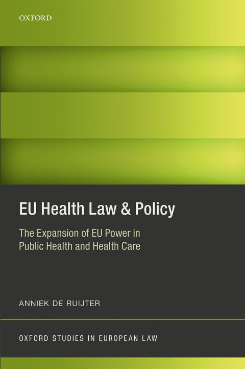 Cover image for book EU Health Law & Policy