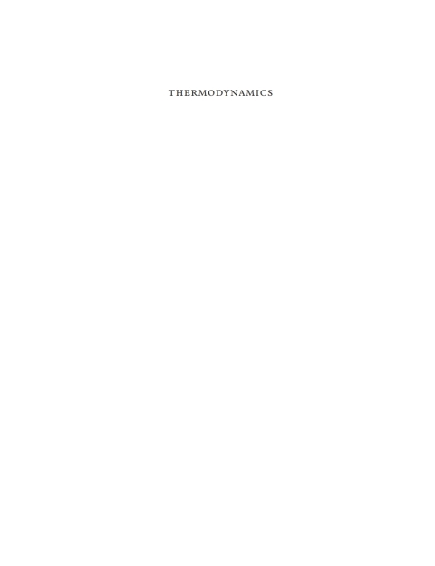 Cover image for book Thermodynamics