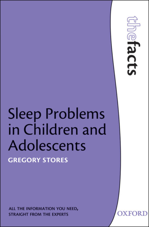 Cover image for book Sleep problems in Children and Adolescents