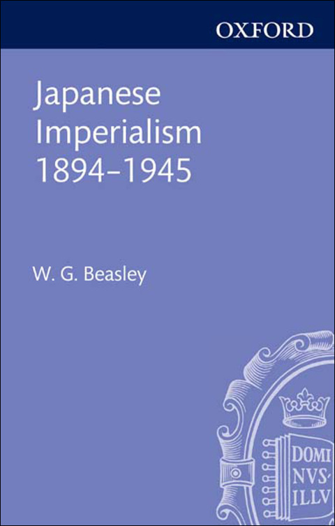 Cover image for book Japanese Imperialism, 1894-1945