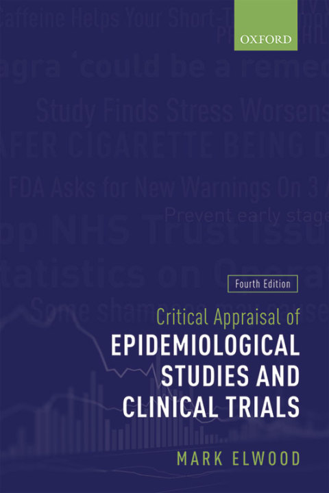 Cover image for book Critical Appraisal of Epidemiological Studies and Clinical Trials