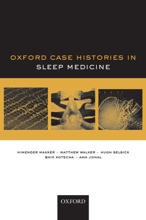 Cover image for book Oxford Case Histories in Sleep Medicine
