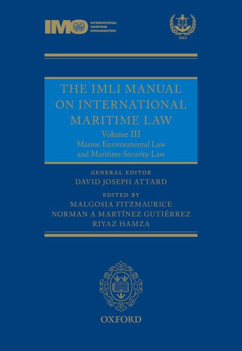 Cover image for book The IMLI Manual on International Maritime Law