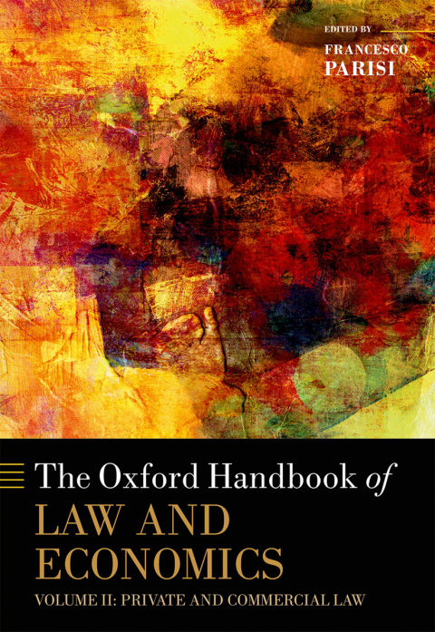 Cover image for book The Oxford Handbook of Law and Economics