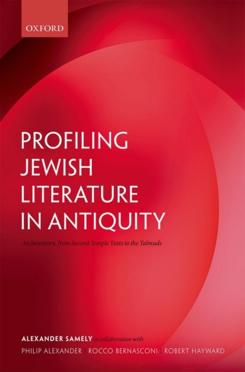 Cover image for book Profiling Jewish Literature in Antiquity