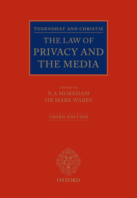 Cover image for book Tugendhat and Christie: The Law of Privacy and The Media
