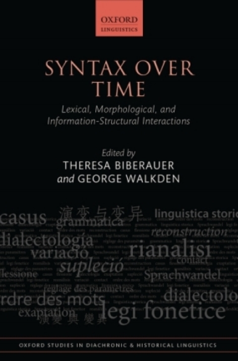 Cover image for book Syntax over Time