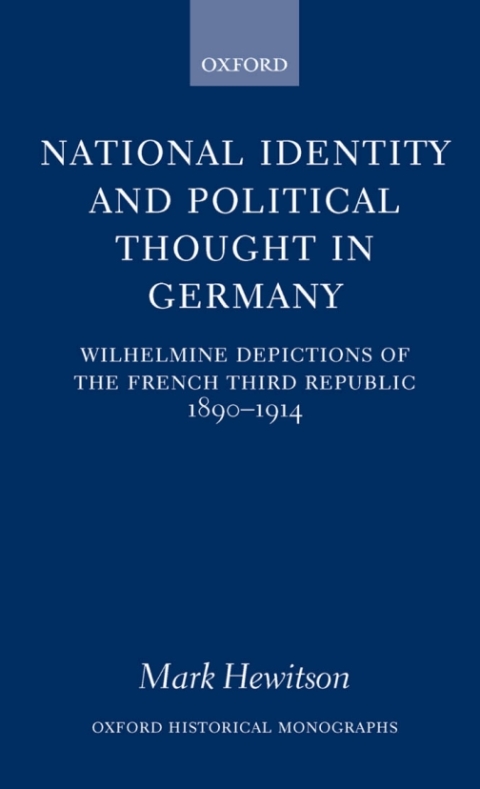 Cover image for book National Identity and Political Thought in Germany