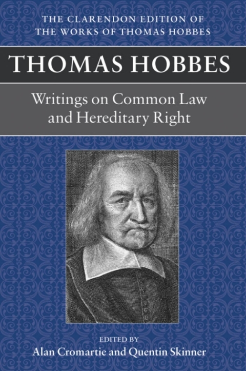 Cover image for book Thomas Hobbes: Writings on Common Law and Hereditary Right