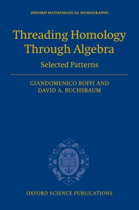 Cover image: Threading Homology through Algebra 9780198524991