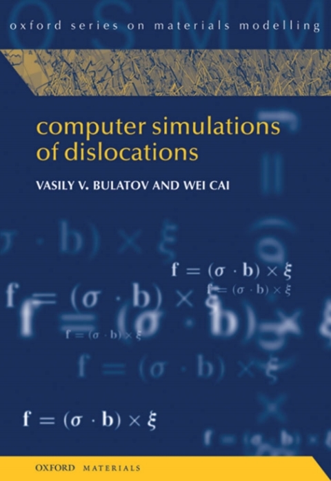 Cover image for book Computer Simulations of Dislocations
