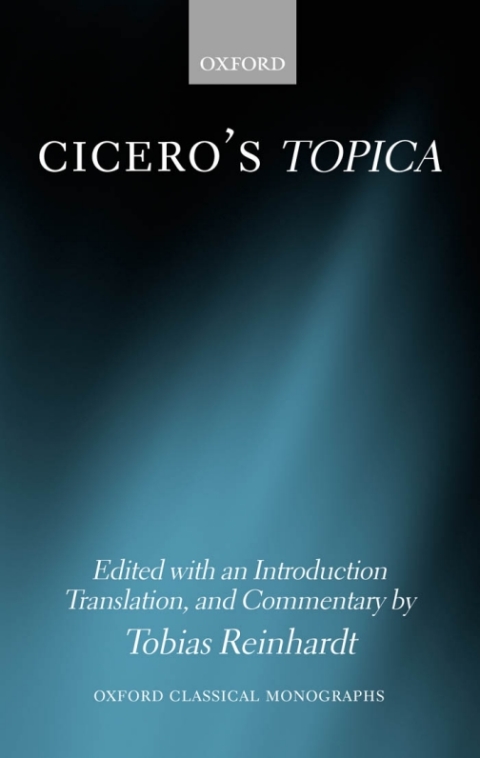 Cover image for book Cicero's Topica