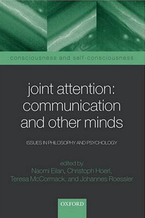 Cover image for book Joint Attention: Communication and Other Minds