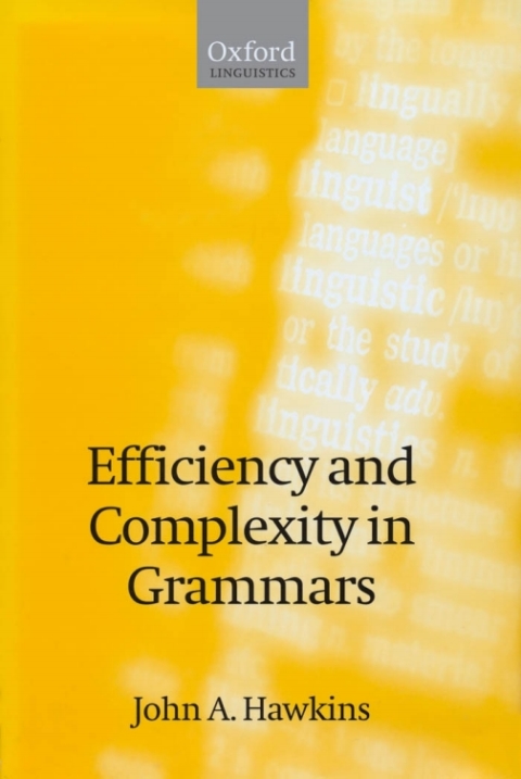 Cover image for book Efficiency and Complexity in Grammars