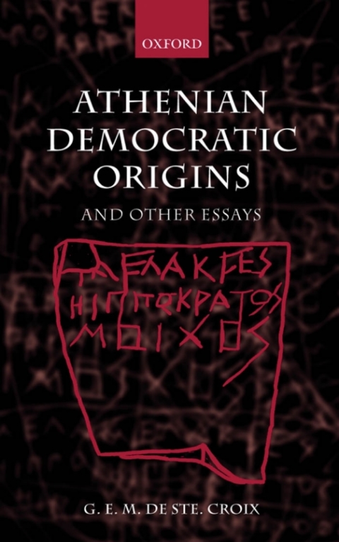 Cover image for book Athenian Democratic Origins