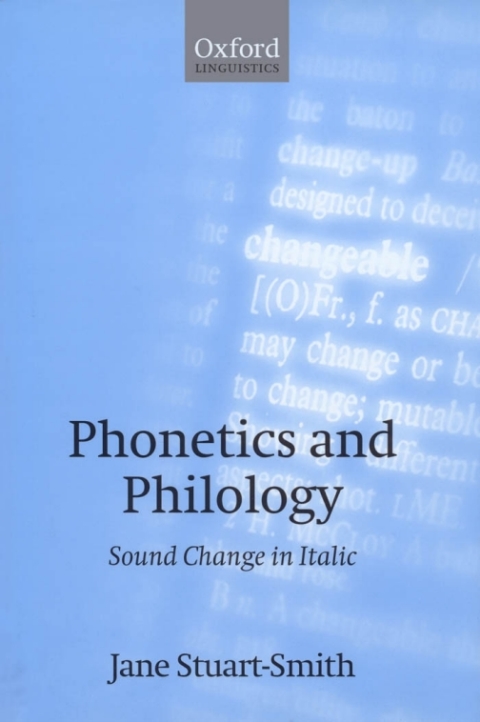 Cover image for book Phonetics and Philology