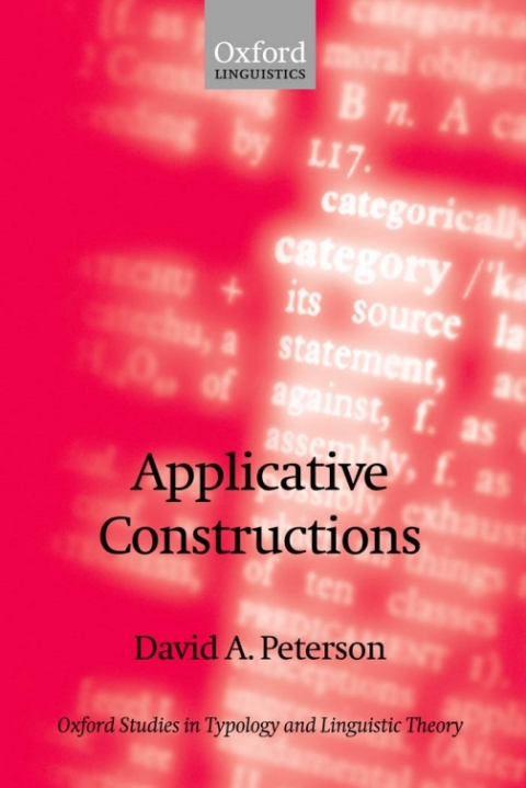 Cover image for book Applicative Constructions