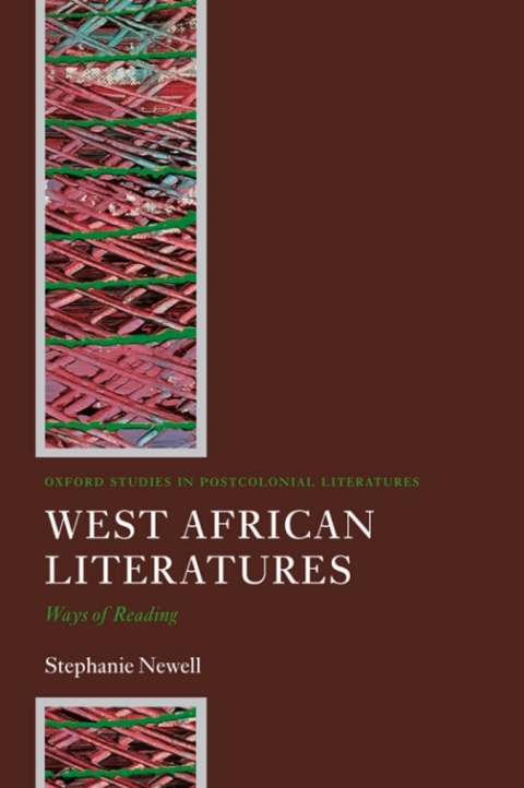 Cover image for book West African Literatures