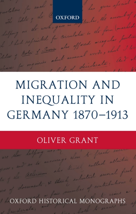 Cover image for book Migration and Inequality in Germany 1870-1913