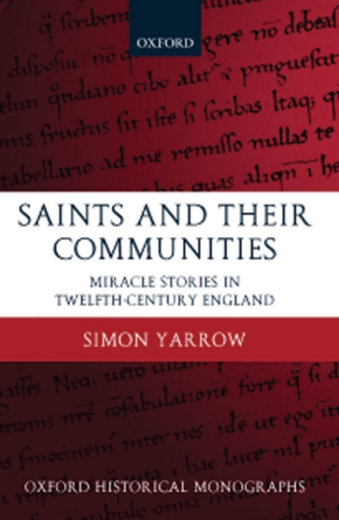 Cover image for book Saints and their Communities