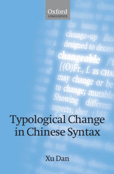 Cover image for book Typological Change in Chinese Syntax
