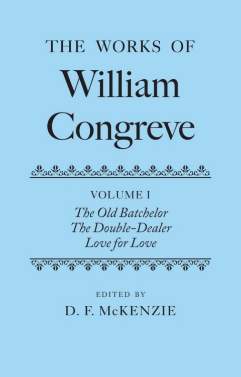 Cover image for book The Works of William Congreve