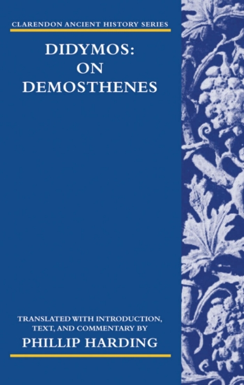 Cover image for book Didymos: On Demosthenes