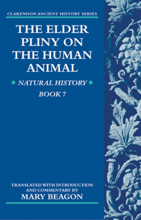 Cover image for book The Elder Pliny on the Human Animal
