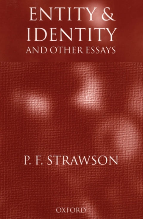 Cover image for book Entity and Identity