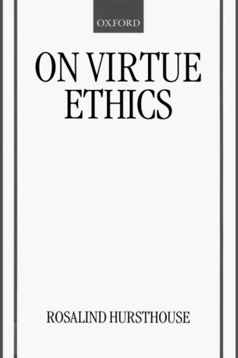 Cover image for book On Virtue Ethics