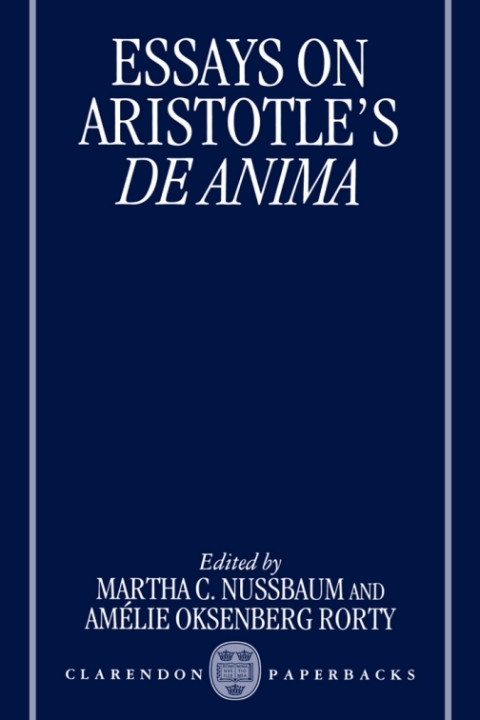 Cover image for book Essays on Aristotle's De Anima