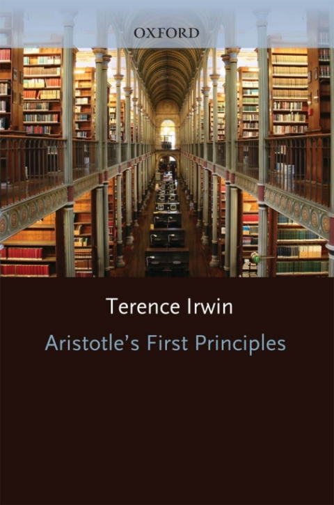 Cover image for book Aristotle's First Principles
