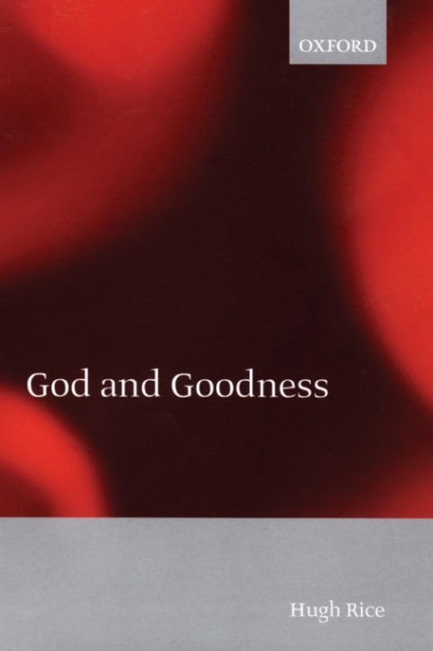 Cover image for book God and Goodness